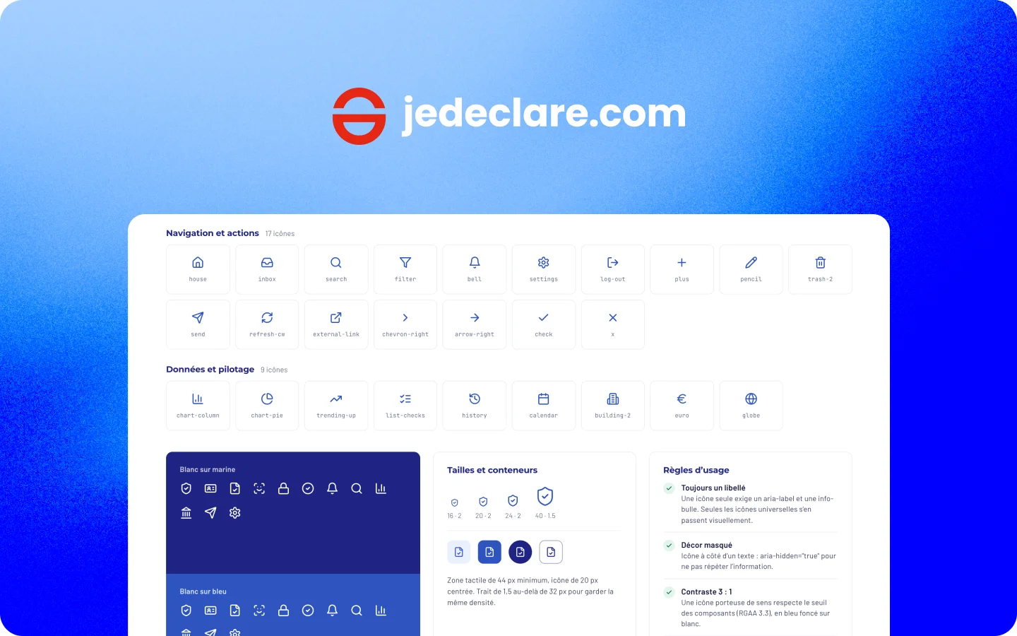 Cobalt décliné aux couleurs de jedeclare.com
